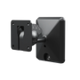 Quest UB1XB wall bracket in black, pan and tilt speaker mount