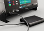 SQ-Rack front panel USB and touchscreen detail