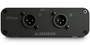 DT02 front panel with two XLR outputs
