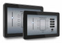 CC-7 and CC-10 touch panels side by side