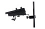 ME-1 on mic stand bracket, side view