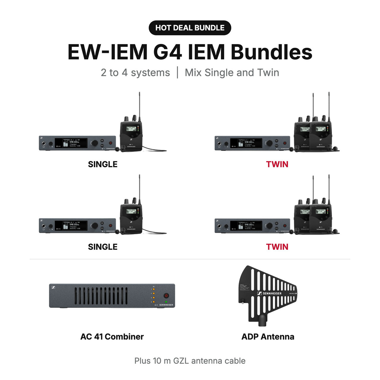 Sennheiser in-ear monitor kit