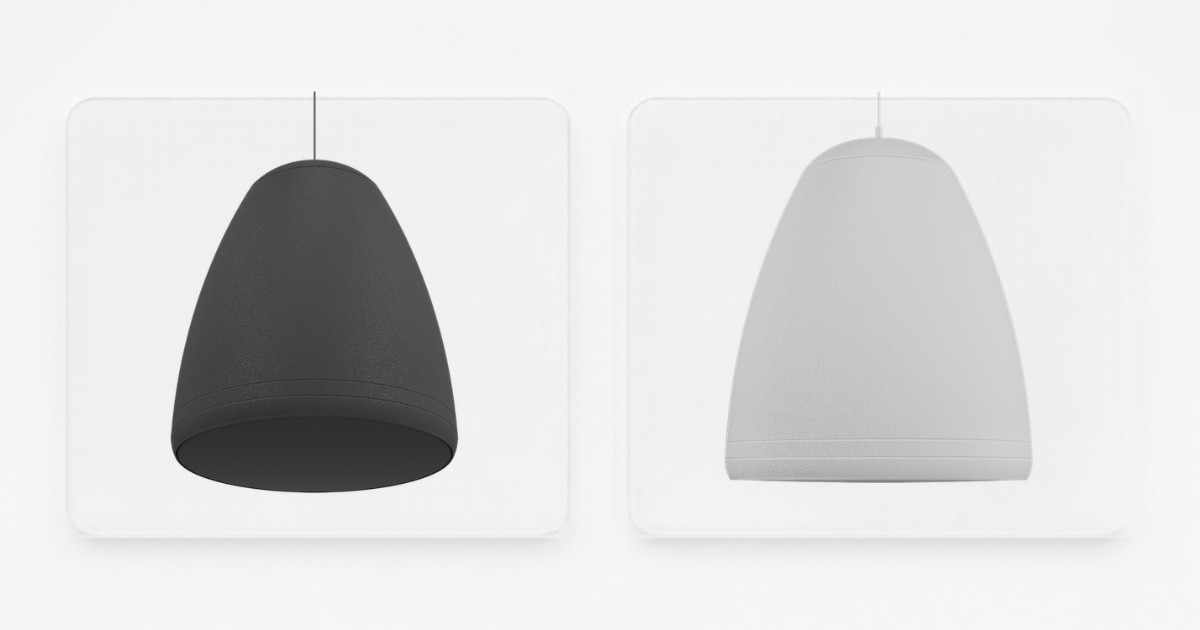 Quest pendant speakers for church foyers