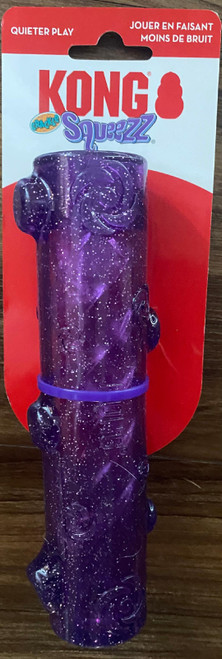Kong squeezz crackle stick medium purple