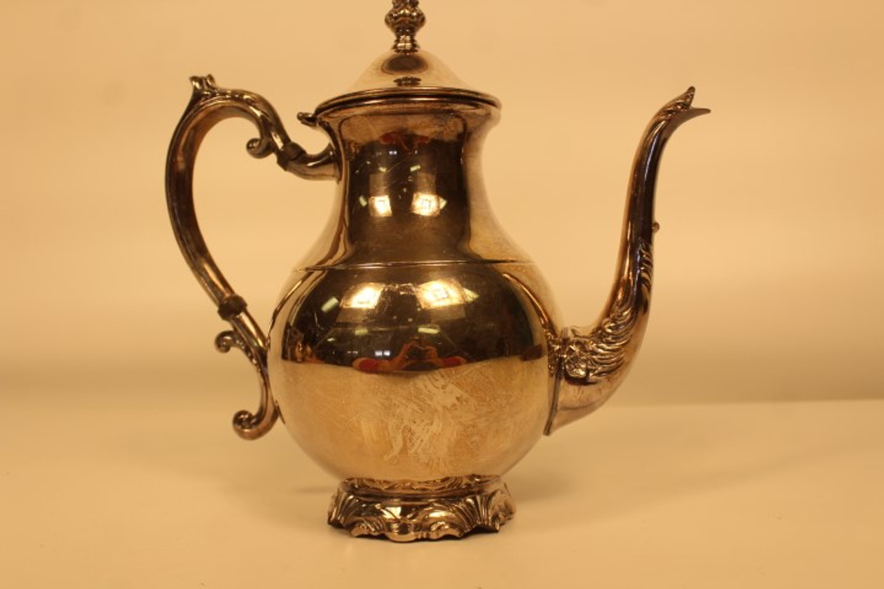 Silver Vintage Small Tea Pot