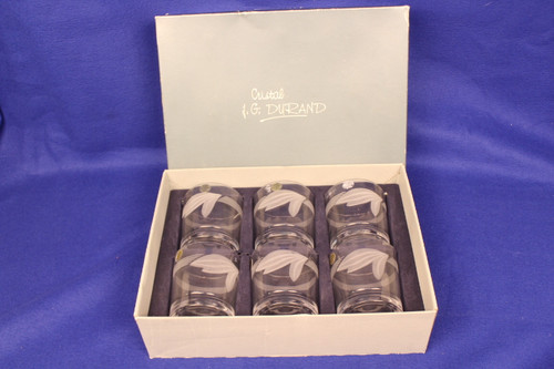 6pc Set Cristal D'Arques "Penelope" Glasses
