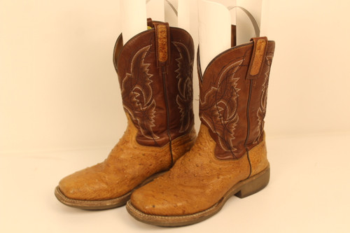 Dan Post Full Quill Ostrich Boot