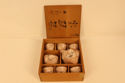 Handmade Japanese Tea/Sake Set