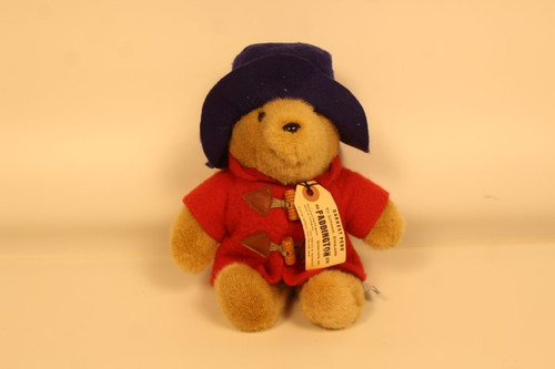Vintage Paddington Bear "RARE" Red Coat Blue Hat