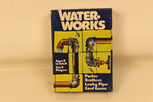 Vintage Parker Brothers Water Works Leaky Pipe Game