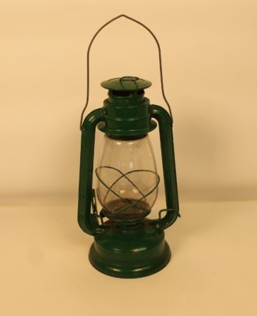 Vintage Green Oil Burning Lantern