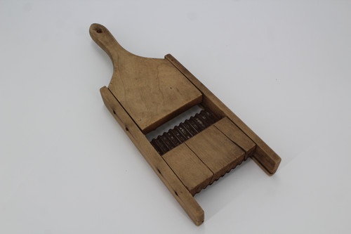 Vintage Wooden Mandolin Vegetable Slicer