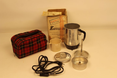 Vintage Koffee Kit Perculator Traveler