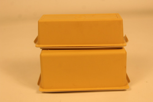 2- Vintage Tupperware Butter Containers