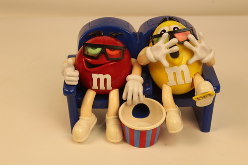 M&M Candy Dispenser 3D Movie Theater Collectable