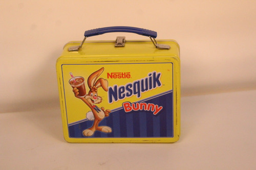 Vintage Nestle Nesquik Bunny Lunch Tin