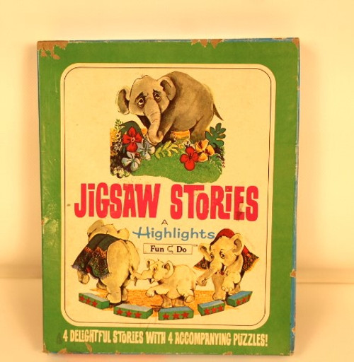 Vintage 1970"s Jigsaw Stories