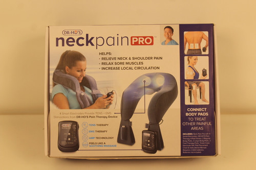 DR-HO'S Neck Pain Pro Package - TENS & EMS Therapy to Relieve Neck and  Shoulder Pain 