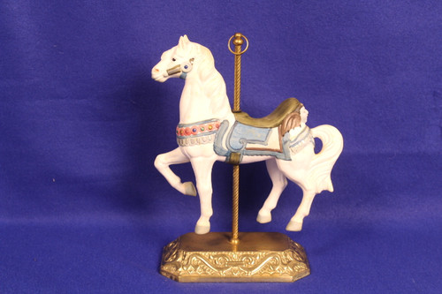 Carousel Horse on Brass Base