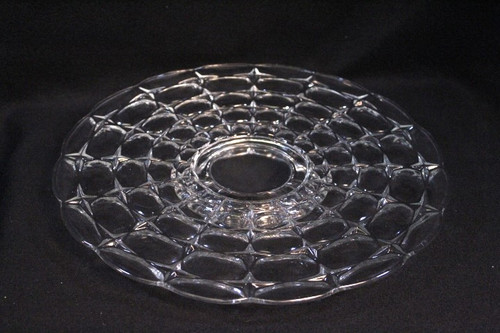 Indiana Glass Constellation Footed Platter