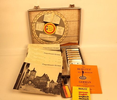 Vintage Berlitz "German" Cassette Course