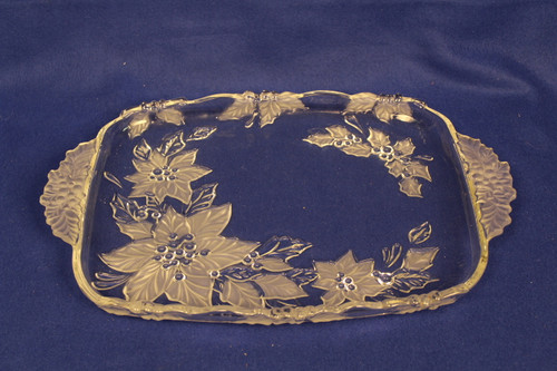 Vintage Mikasa "Poinsettia Canopy" Serving Tray