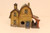 2001 "Peddles Cycle Shoppe" Christmas Village House