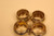 Vintage 4 pc. Silverplate Napkin Rings