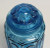 L.E. Smith Vintage Moon & Stars Blue Canister