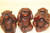 3 Wise Monkeys Home Decor Statuettes