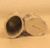 Chinese Ceramic Oval Blue & White Candle Holders