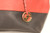 Michael Kors Red/Black Leather Shoulder Bag