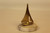 Solid Brass Sailboat on Marble Disc Paperweight