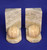 Pair Natural Stone Hand Carved Book-Ends