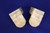 Pair Natural Stone Hand Carved Book-Ends