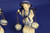 Vintage Chinese Blue/White Porcelain Fisherman and Farming Woman