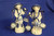 Vintage Chinese Blue/White Porcelain Fisherman and Farming Woman