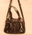 Patricia Nash Dark Brown Leather Shoulder Bag