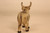 Antique Cast Iron Steer Coin Bank