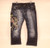 Ed Hardy 2008 Embroidered Jeans