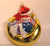 Polonaise Glass Raggedy Ann & Andy Ornament