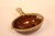 Brown Drip Glaze Stoneware Pan Handle Gravy Boat