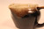 Brown Drip Glaze Stoneware Gravy Boat