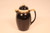 Brown Drip Glaze Stoneware Coffee Pot