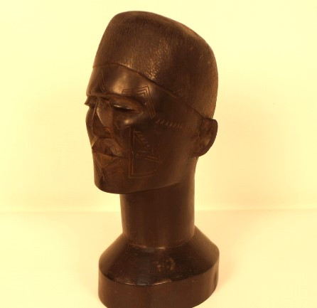 Hand-Carved African Art Sculpture