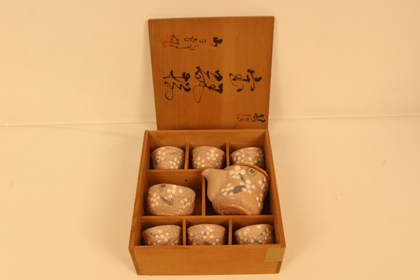 Handmade Japanese Tea/Sake Set