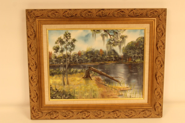 Primeaux (Louisiana) Swamp Bayou Painting