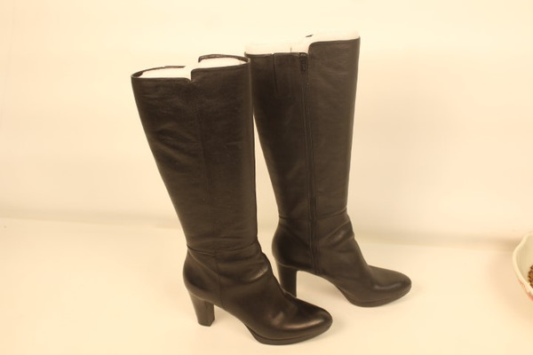 Nine West Poree LE Black Leather Boots