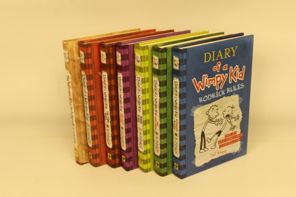 Diary of a Wimpy Kid by Jeff Kinney Lot of 7