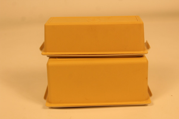 2- Vintage Tupperware Butter Containers